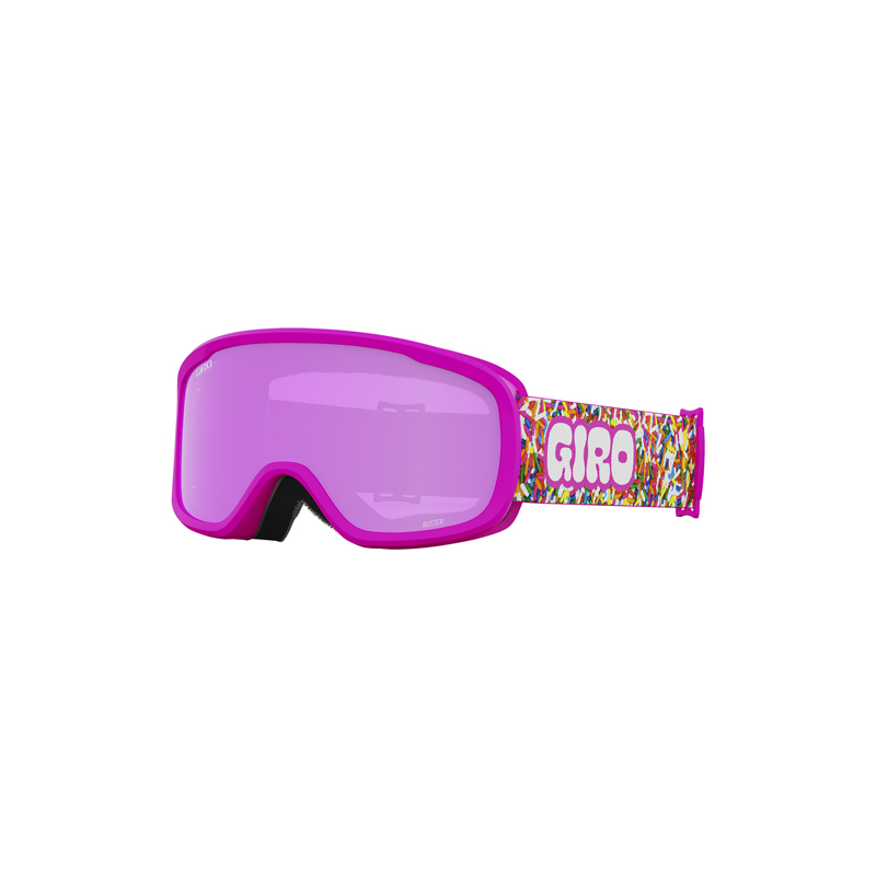 Buster Jr. Goggle - Pink Sprinkles - Amber Pink