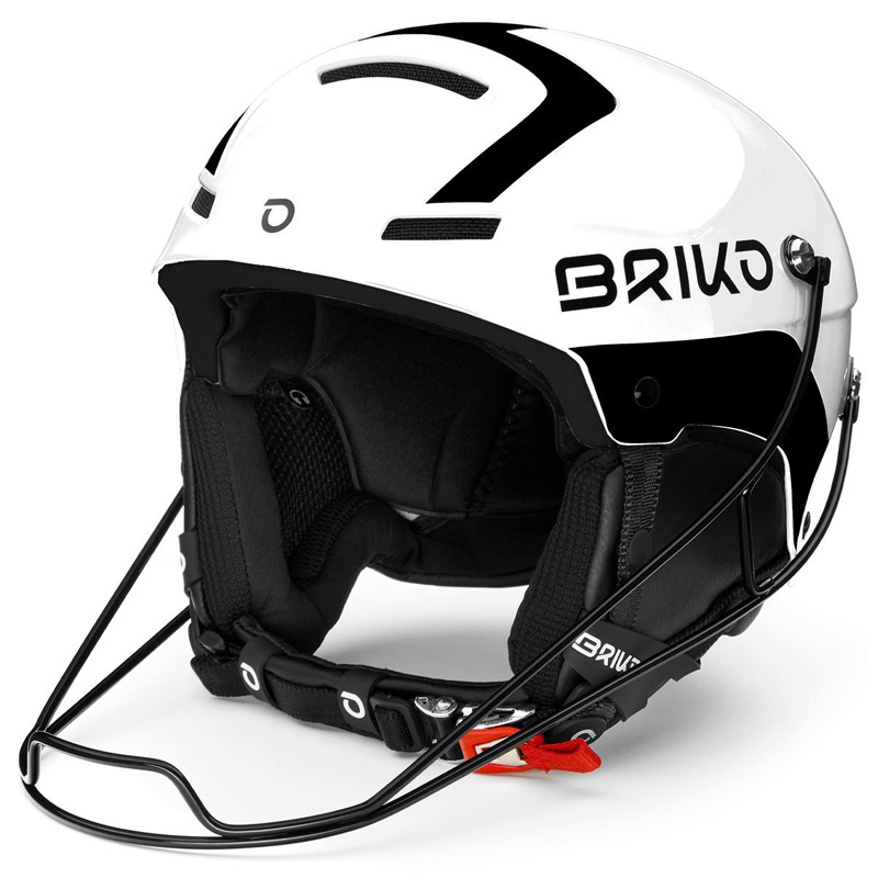 Slalom Race Helmet - White/Black