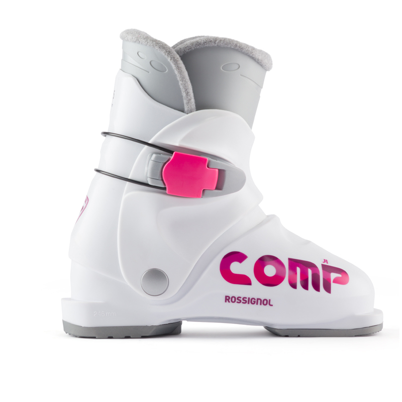Comp J1 Jr Ski Boots - White