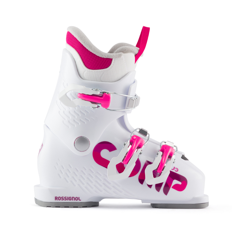 Comp J3 Jr Ski Boots - White