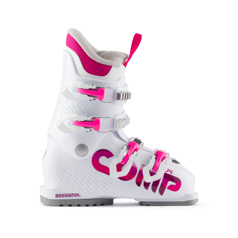 Comp J4 Jr Ski Boots - White